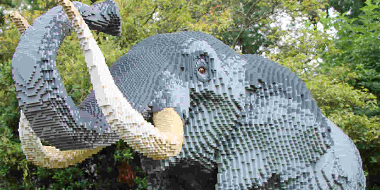 Burgers' Zoo organiseert 'Safari Bricks in de Zoo'