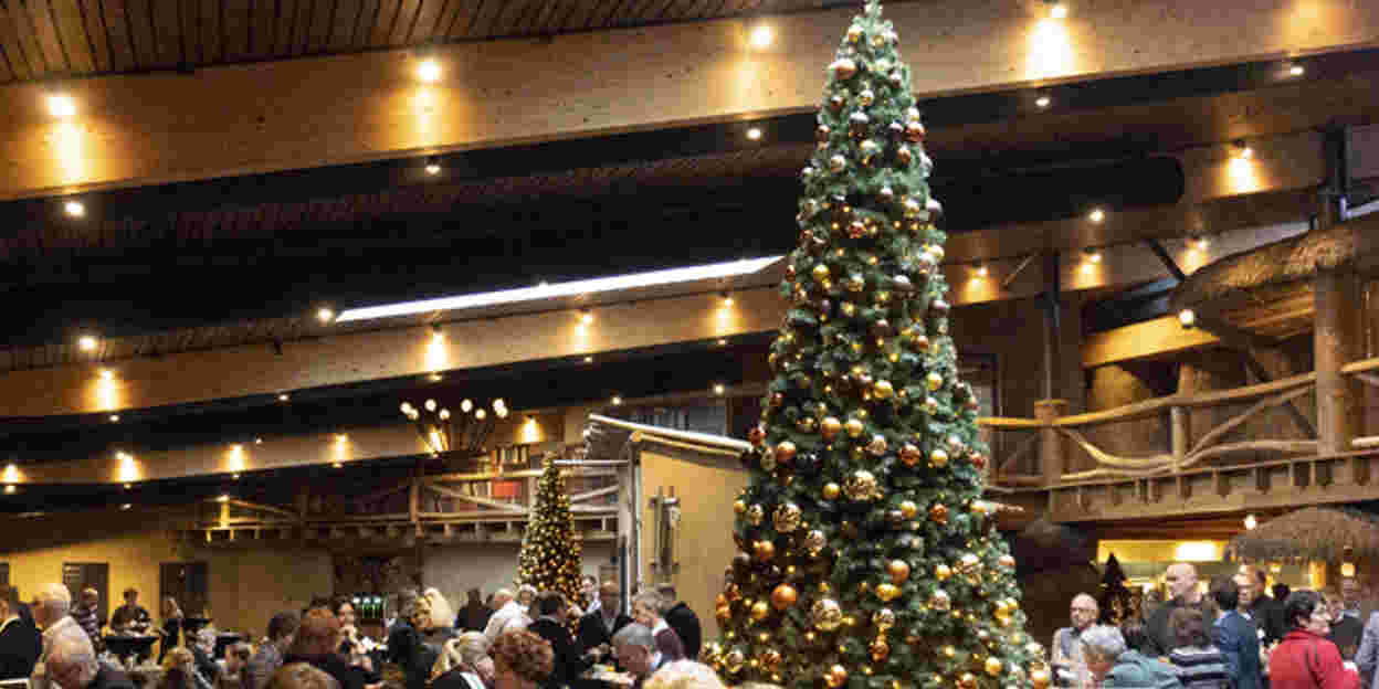 Kerstmis viert u met een heerlijke brunch in Burgers’ Zoo!