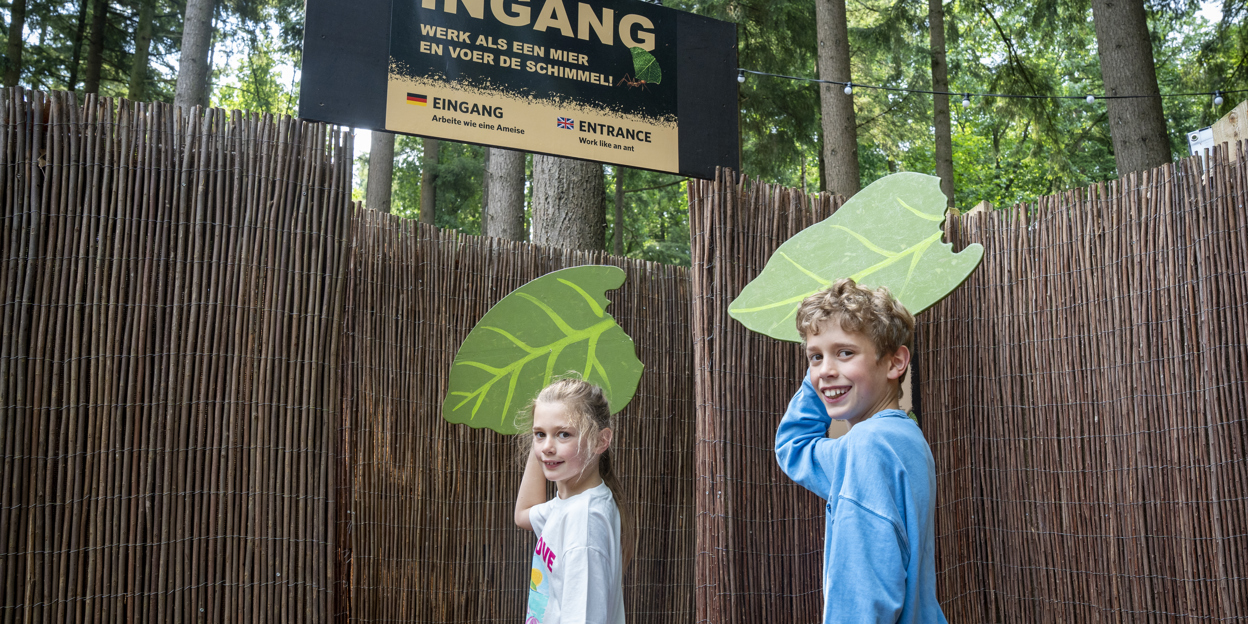 Burgers' Zoo traint kinderen als bladsnijdermieren 