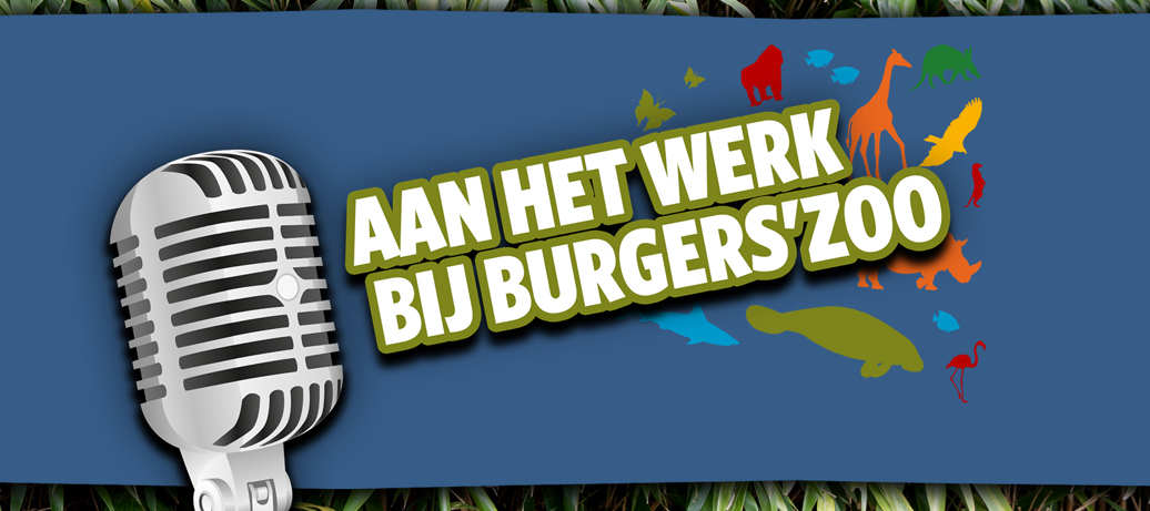 Podcast: Aan het werk bij Burgers' Zoo