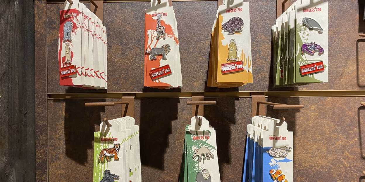 Nieuw! Pins van Burgers’ Zoo