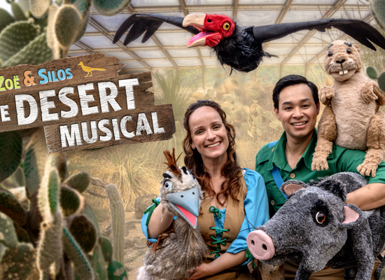 Zoë & Silos keren terug in de Desert Musical!